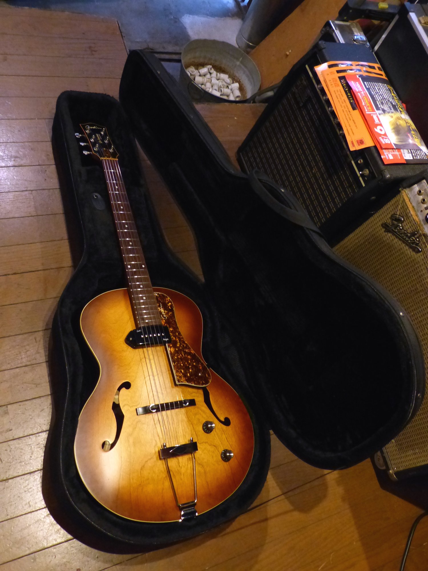 Godin 5th Avenue Kingpin P90 – 京町家のギターショップ ライトニン